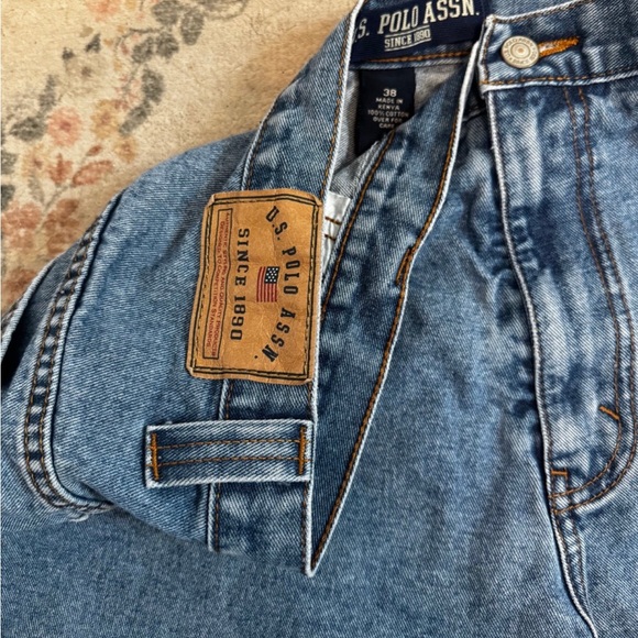 U.S. Polo Assn. Blue Denim Men's Jean Shorts - Picture 3 of 3